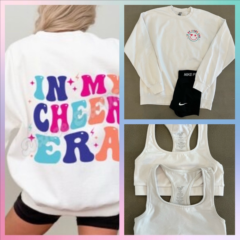Tween/Teen Cheerleading Lot (size adult S/M)